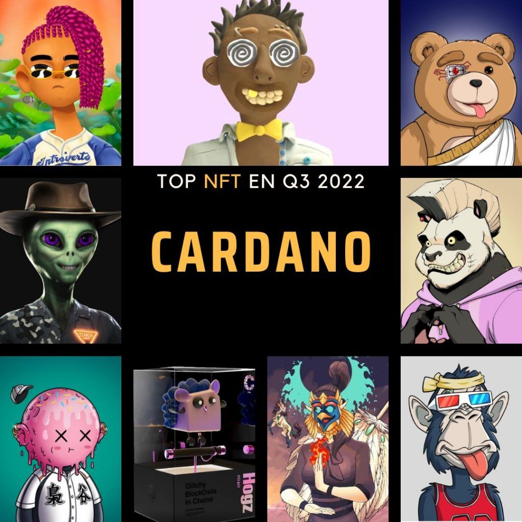 Mejores colecciones NFT de Cardano