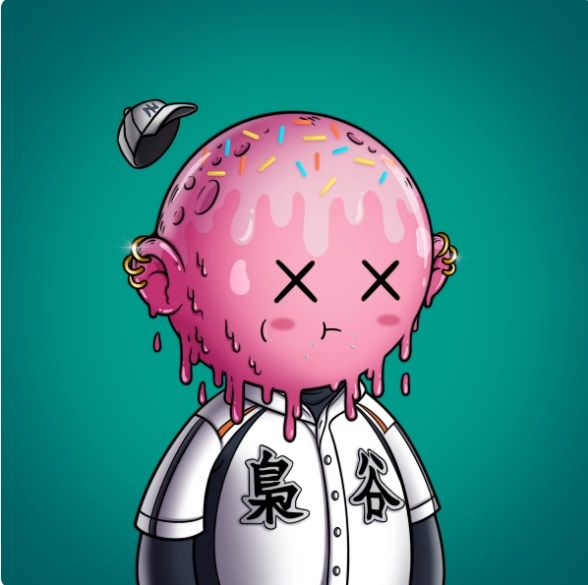 Melting Moonboy - nft cardano