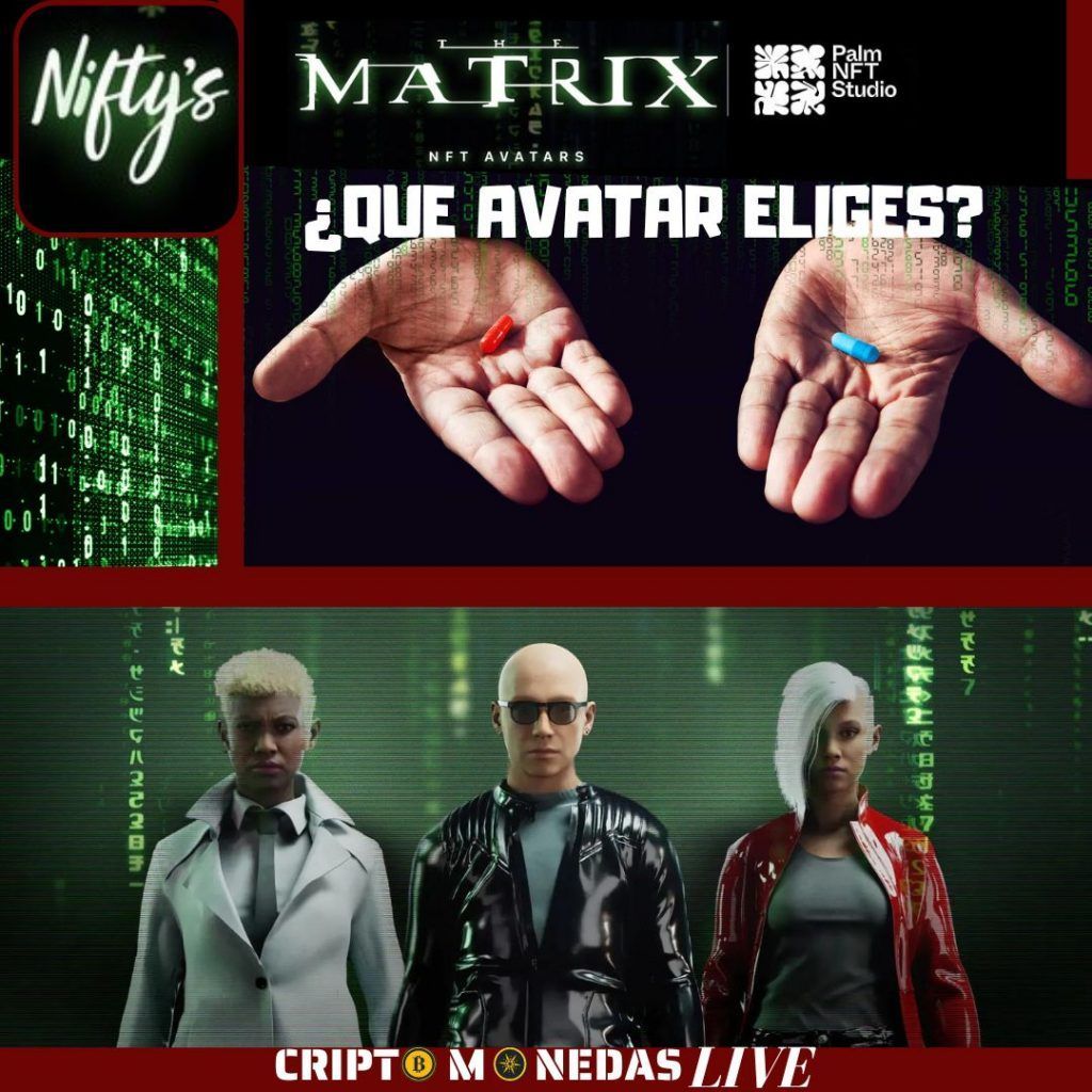 avatar NFT de Matrix